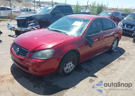 2006 Nissan Altima 2.5 S z USA, uszkodzony, nr VIN 1N4AL11D36N412238